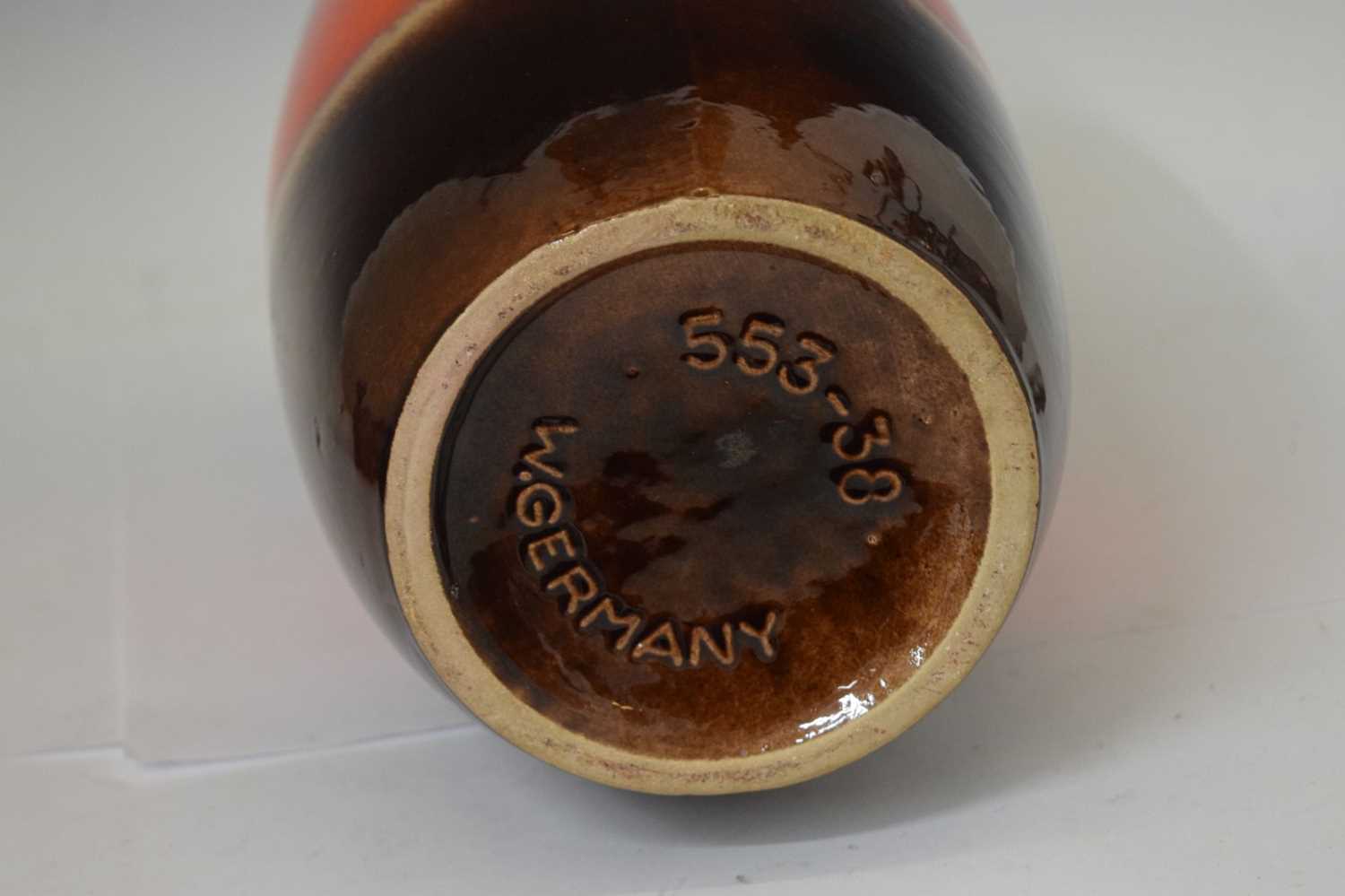 1970s West German vase - Image 8 of 8