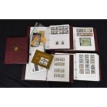 Good collection of Royal Mail mint GB postage stamps in five albums and loose