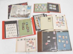 Collection of World, Commonwealth, and GB postage stamps, etc