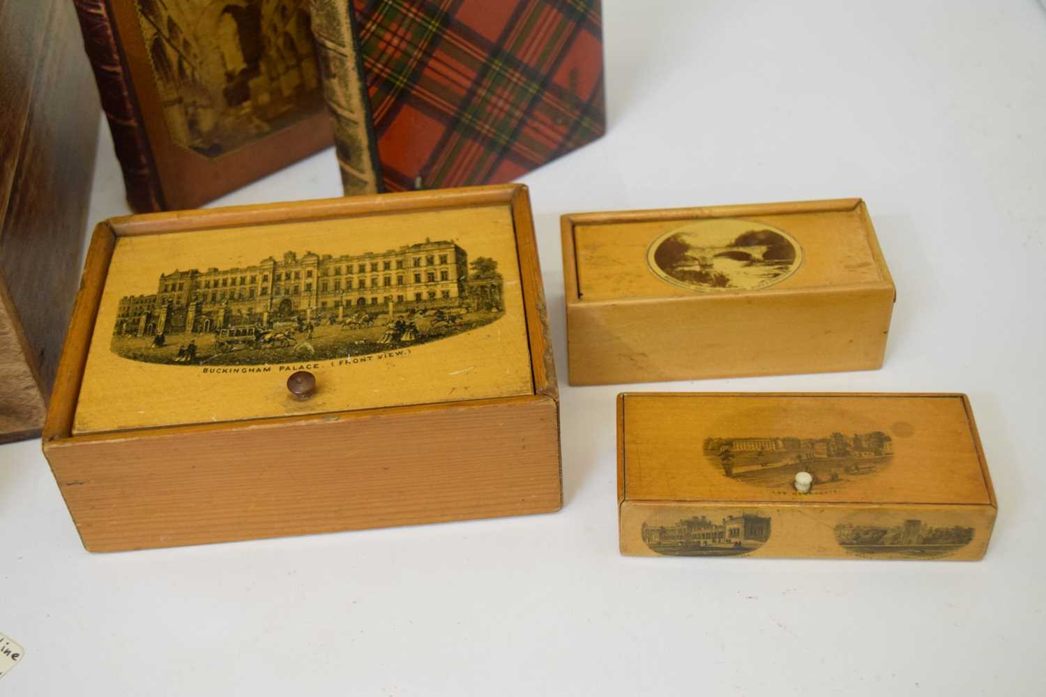 Group of Mauchline ware boxes - Image 7 of 9