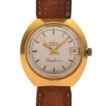 Zodiac - Gentleman's 'Kingline' Chronometer gold-plated cased wristwatch