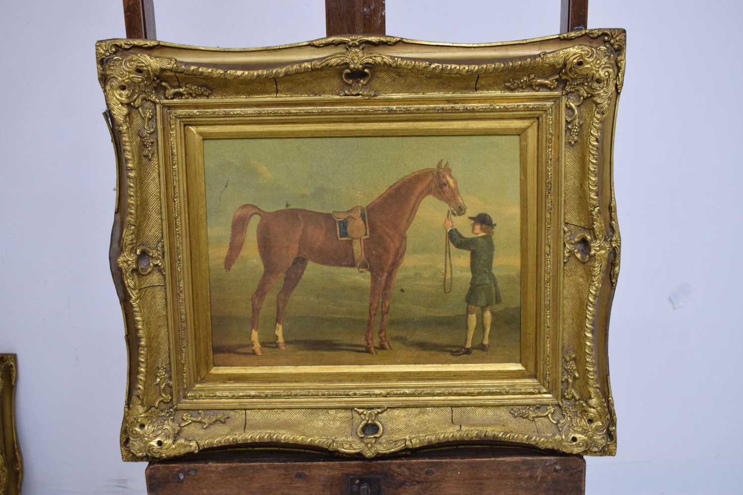 Pair of reproduction prints of horses and jockeys - Image 8 of 12