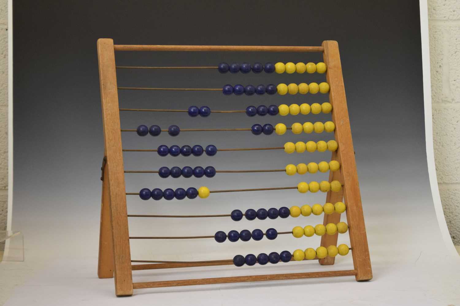 20th century large table top wooden abacus - Image 2 of 8