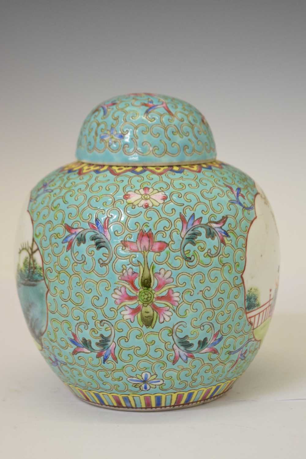 Three Chinese ginger jars - Image 7 of 15