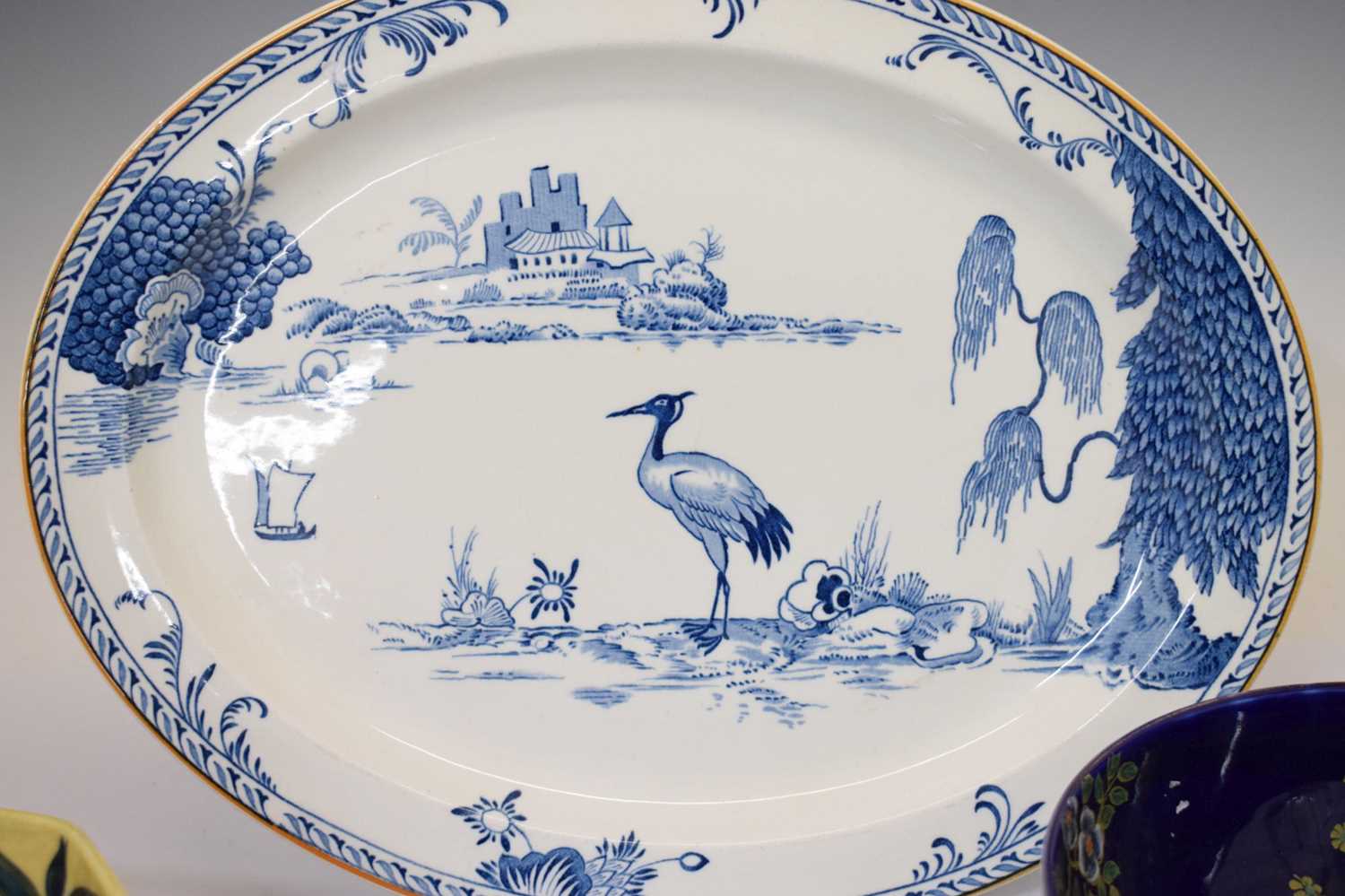 Frederick Rhead - Two Bursley ware bowls and a Woods ‘Manchu’ oval plate - Bild 8 aus 13
