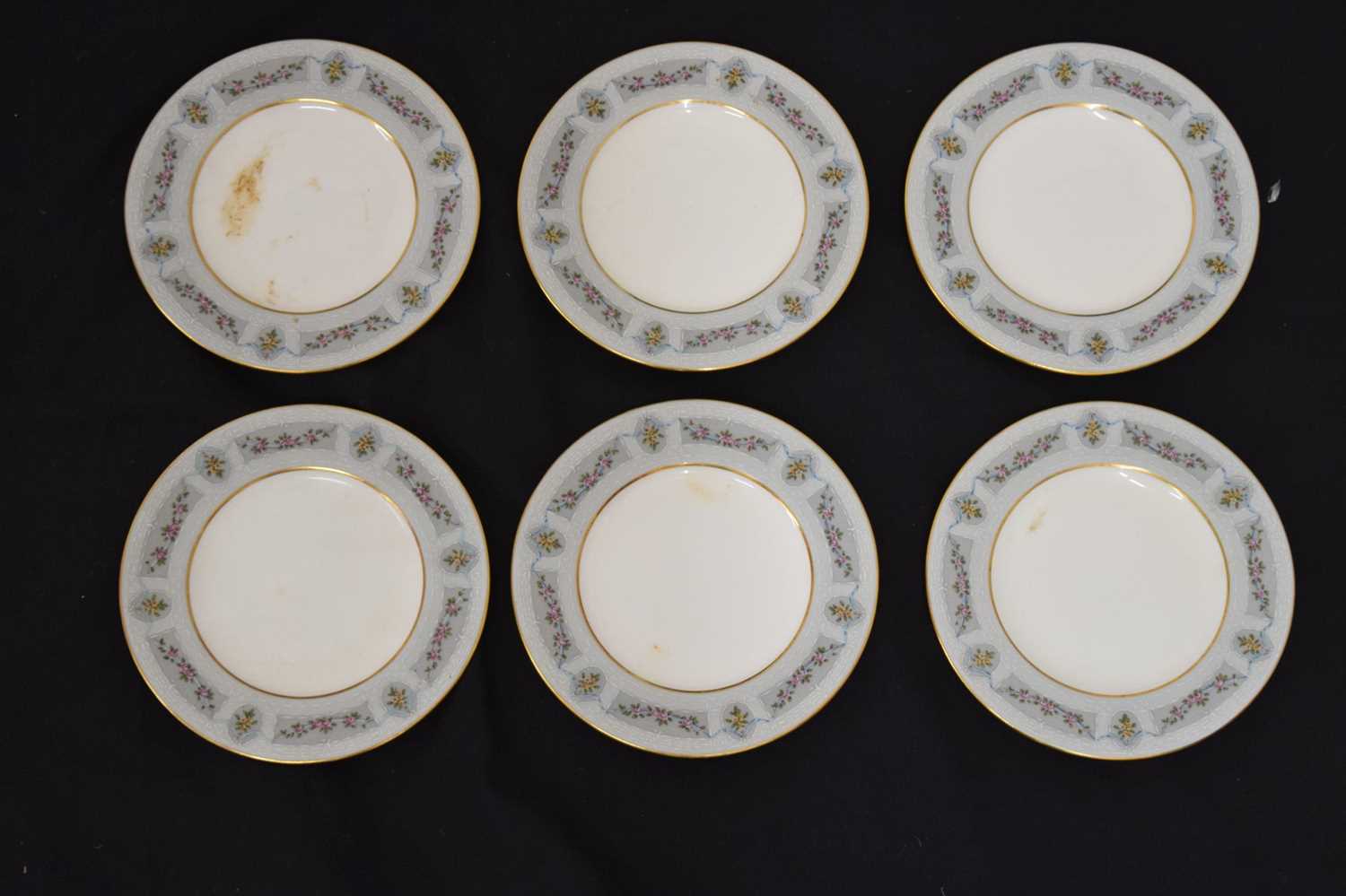 Coalport part tea set, having floral swag decoration - Image 4 of 17