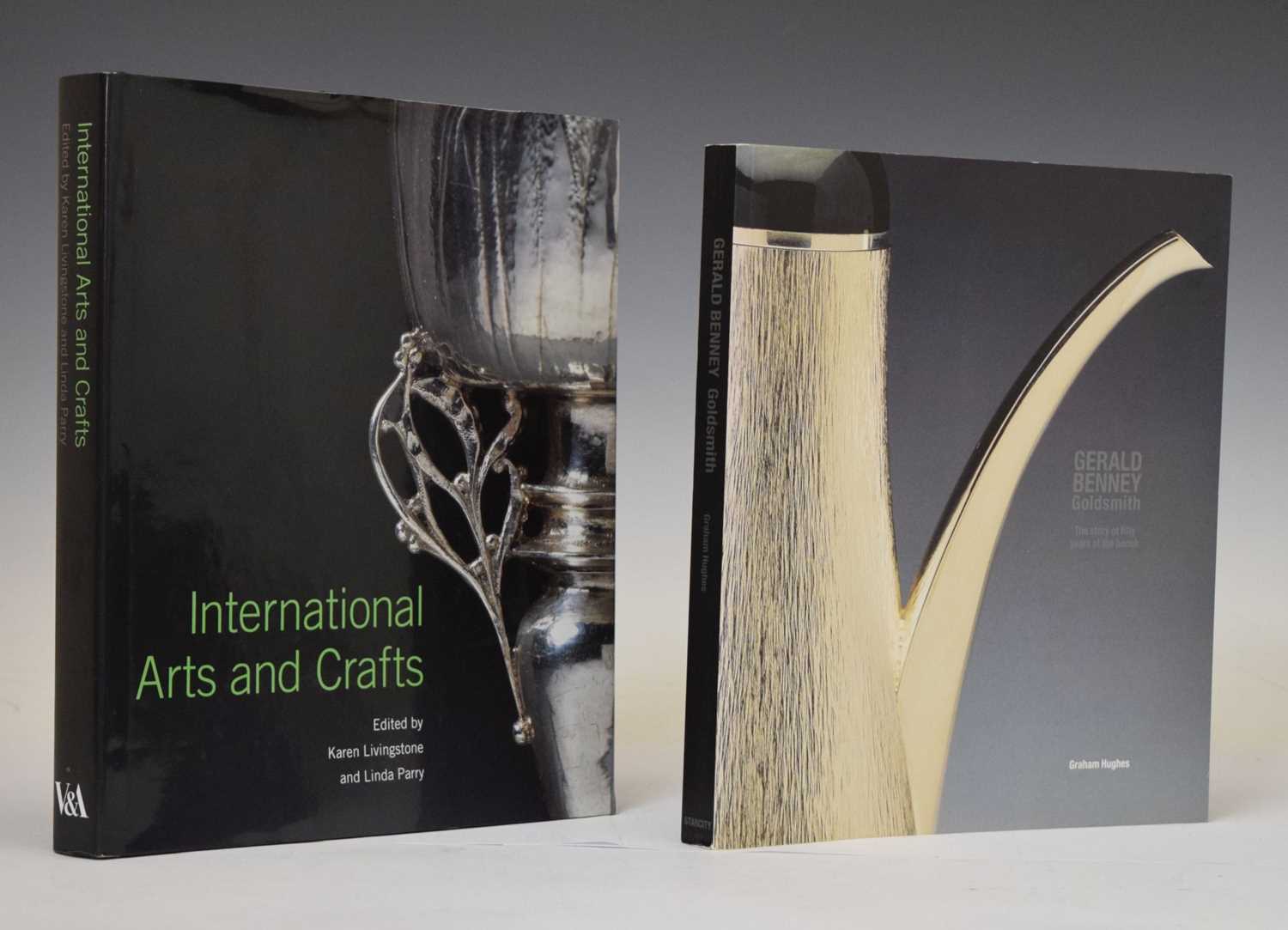 Two art reference books - Arts and Crafts, and Gerald Benney