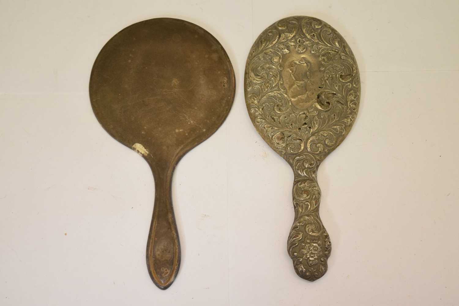 Collection of silver and silver-plated backed dressing table items - Image 5 of 7