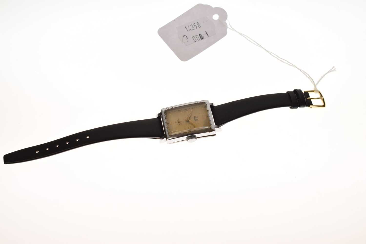 Glashütte - Gentleman's vintage stainless steel cased wristwatch - Image 2 of 9