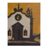 Elizabeth Mary Aslin (1923-1989) - Artist's proof - Continental church scene