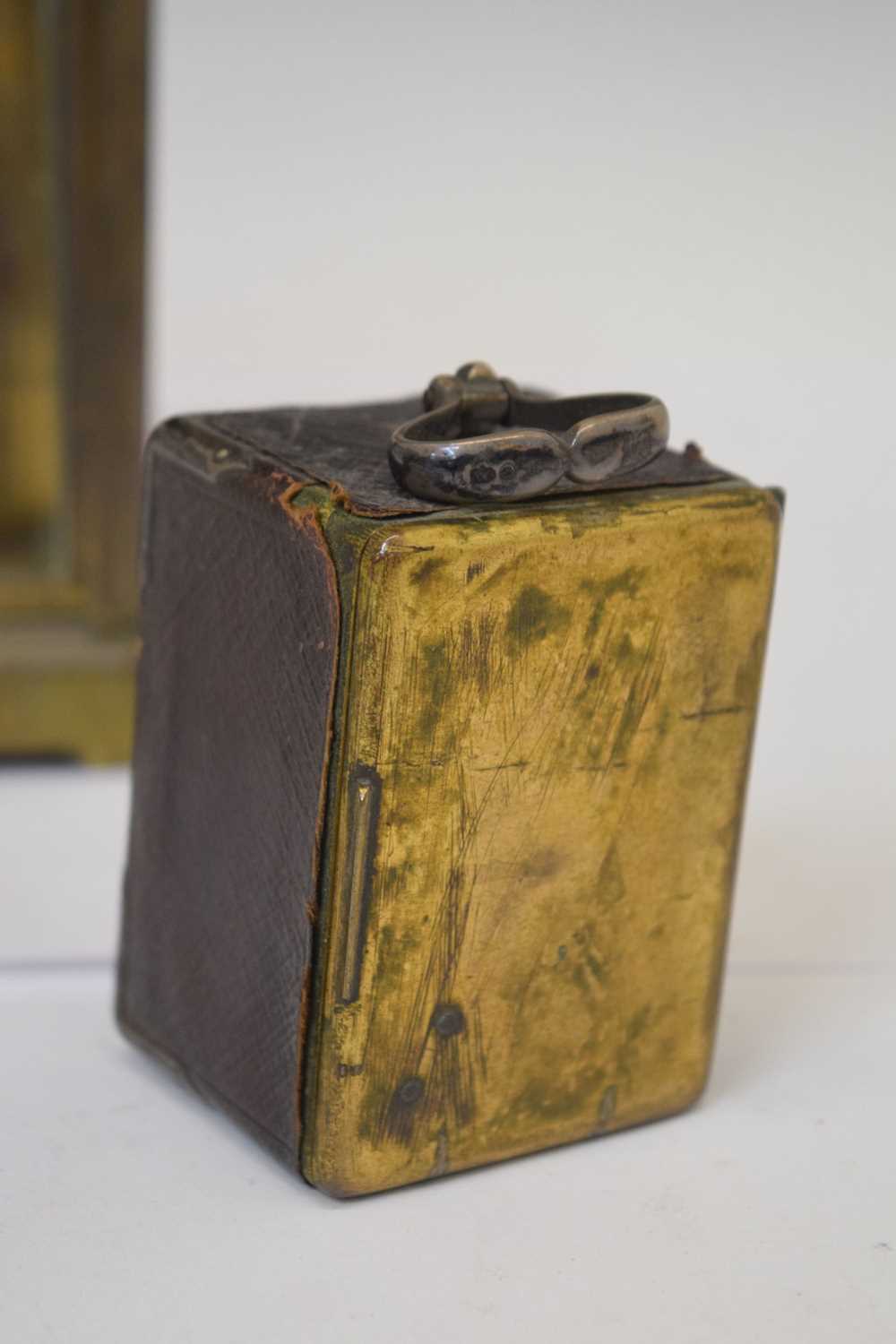 Two carriage timepieces and dressing table clock - Image 8 of 9