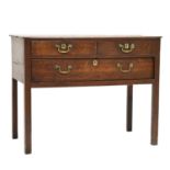 George III oak side table