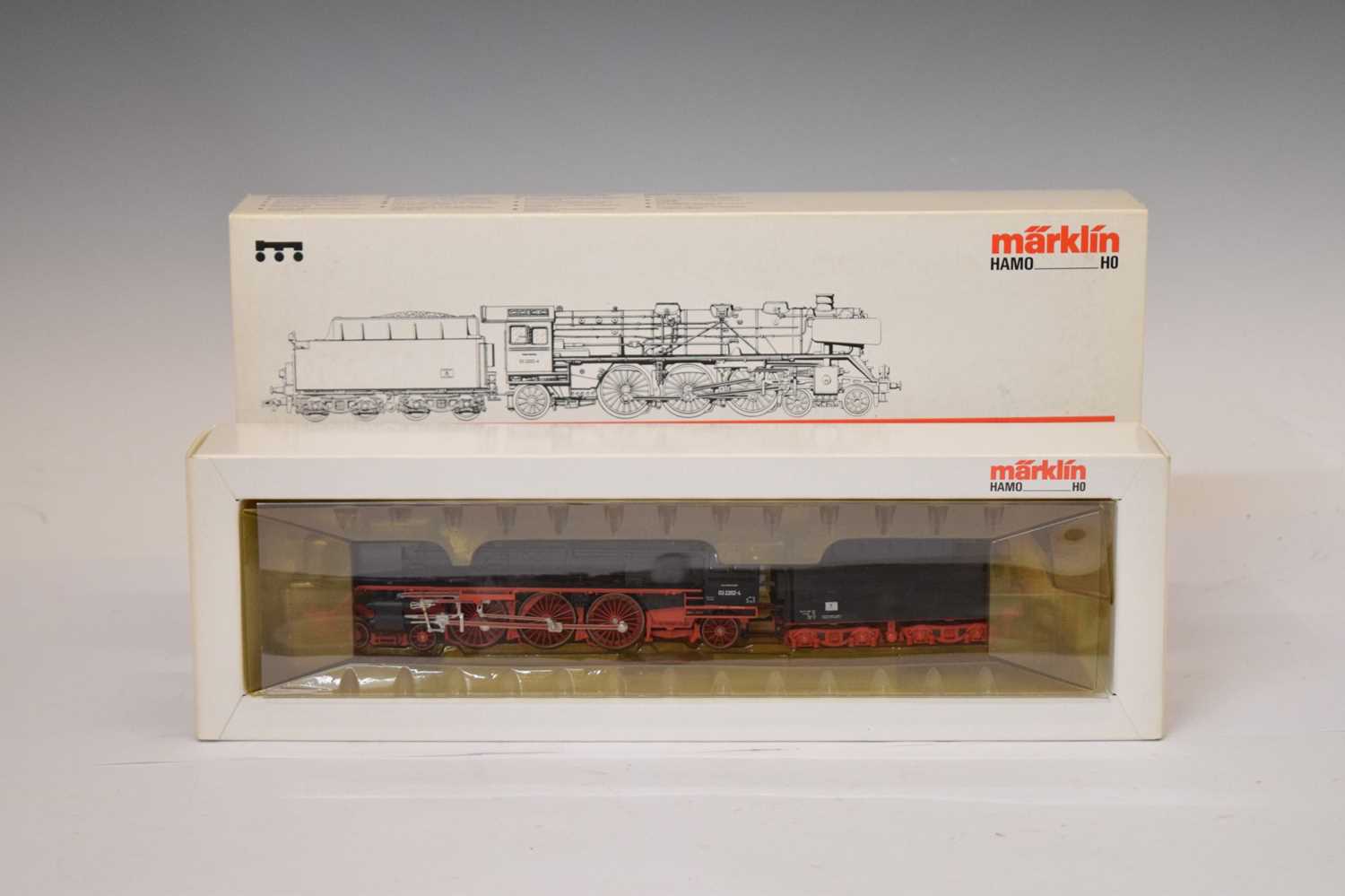 Märklin - Boxed H0/00 gauge BR 03 railway trainset locomotive and tender - Image 2 of 7