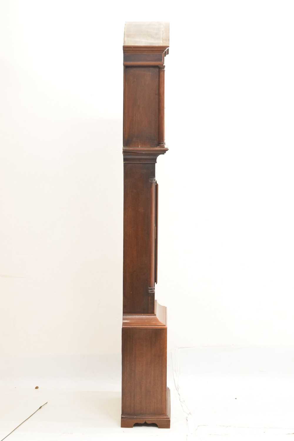 19th century mahogany longcase clock, A & Wm. Miller, Airdrie - Image 4 of 9