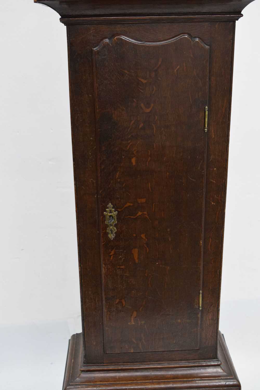 George III oak-cased 8-day longcase clock - Image 8 of 18