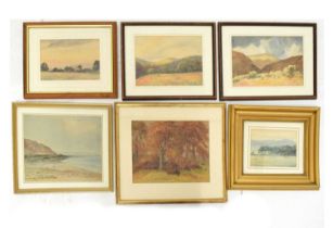 Richard Joyce (1873-1931) - Six watercolours - North Wales landscapes