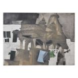 Alison Neville (b.1945) - Limited edition print - 'Temple at Udaipur'