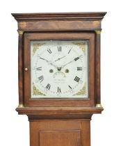 Early 19th century oak cased 8-day longcase clock