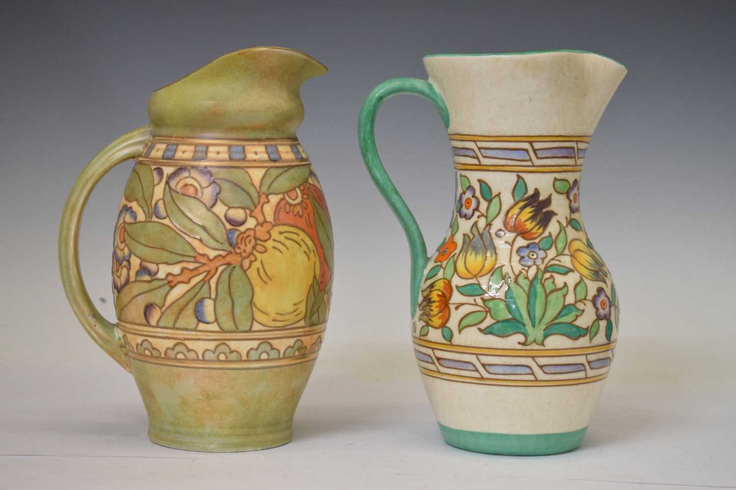 Charlotte Rhead - Crown Ducal Edward VIII coronation jug and two other jugs - Image 8 of 13