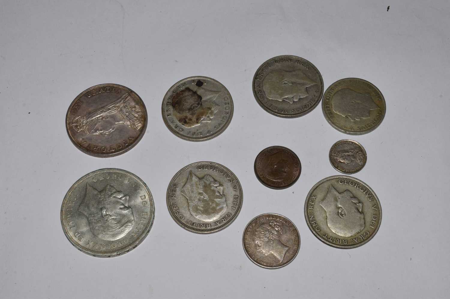 Quantity of Whitman GB coin books and loose GB silver coinage - Bild 8 aus 9