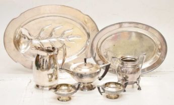 Collection of American and other silver-plated tablewares