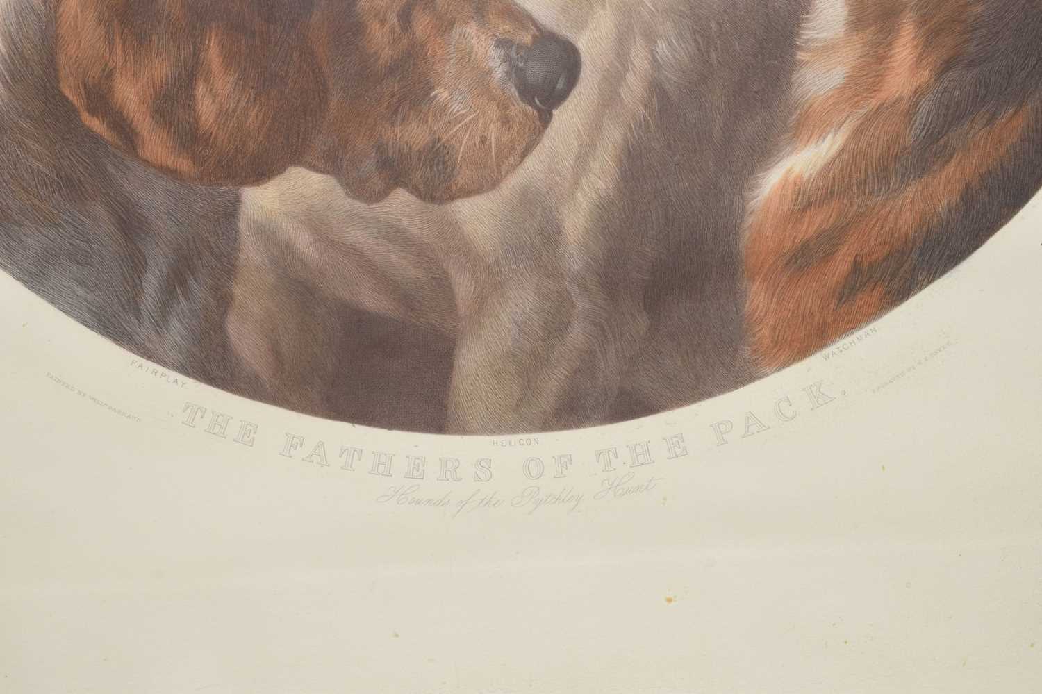 19th century coloured engraving - 'The Fathers of the pack' - Image 3 of 8