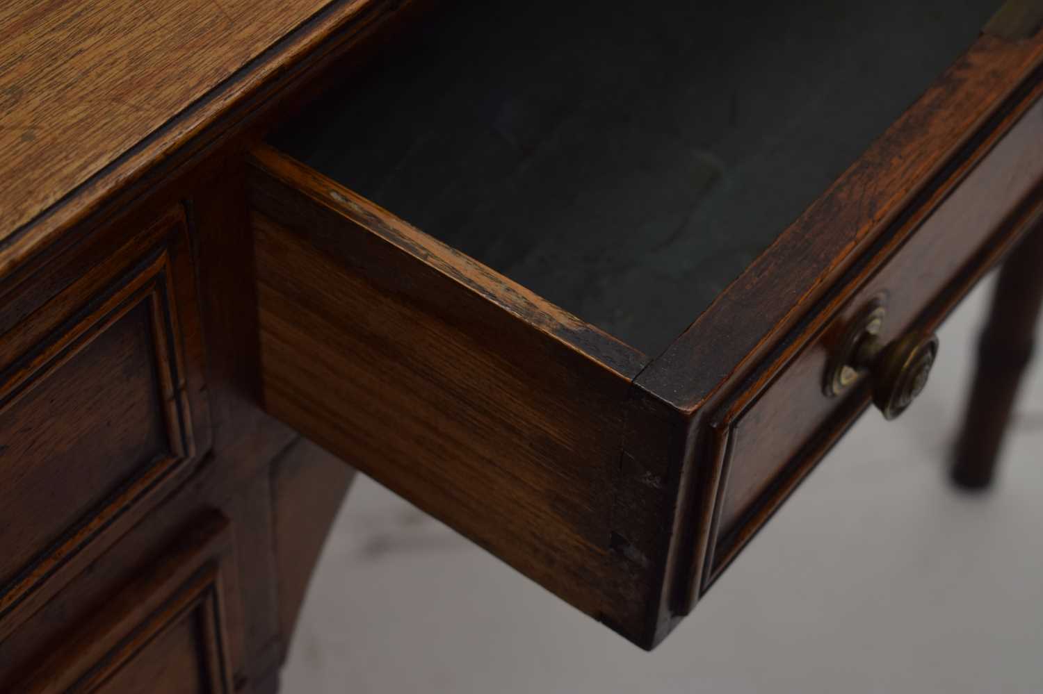 Early 19th century mahogany writing table - Image 3 of 8