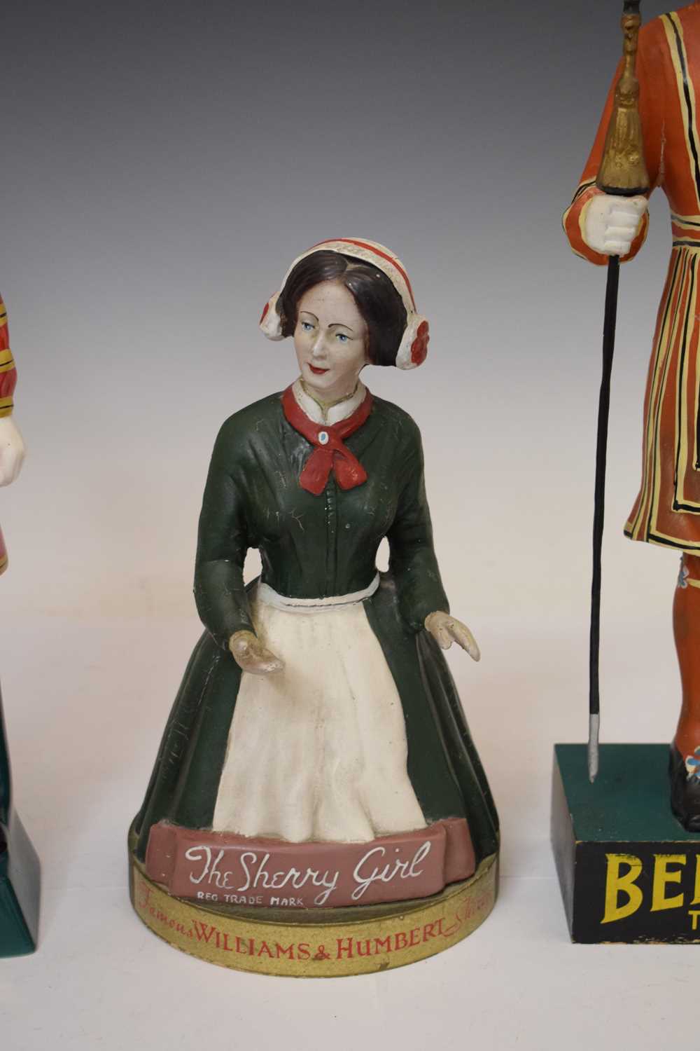 Beefeater Gin advertising display stand, Carlton Ware Beefeater and Sherry Girl - Image 5 of 8