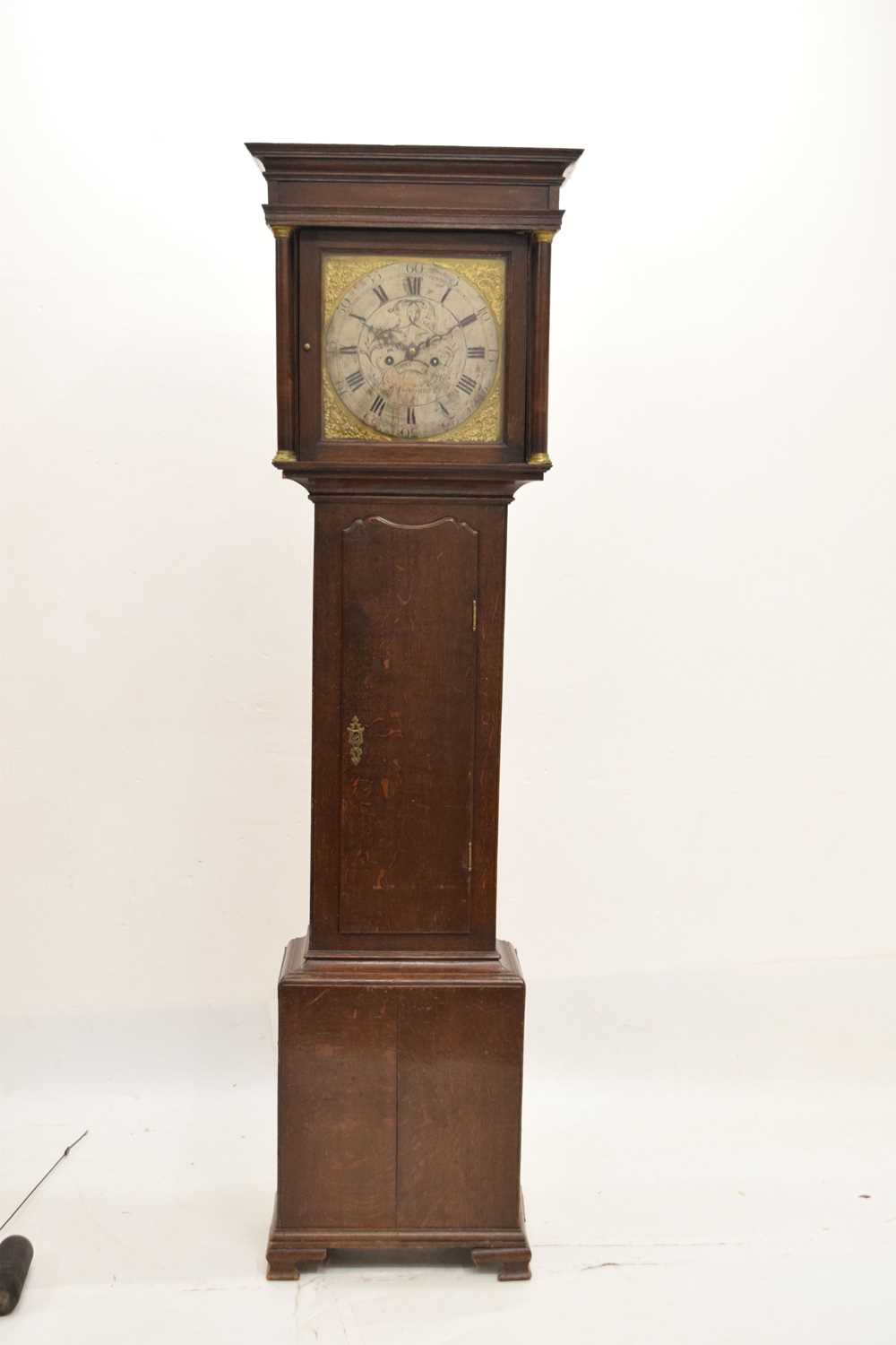 George III oak-cased 8-day longcase clock - Image 3 of 18