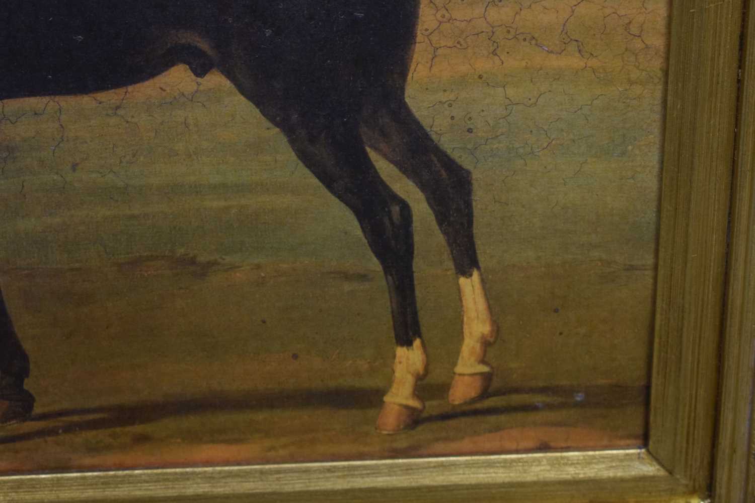 Pair of reproduction prints of horses and jockeys - Image 5 of 12