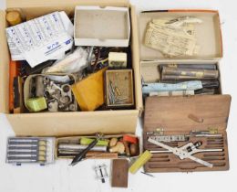 Mixed quantity of watch making and other tools