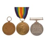 Two British First World War Victory Medals and Second World War Defence