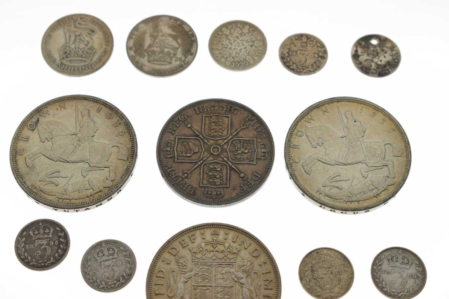 Quantity of GB silver coinage - Image 3 of 8
