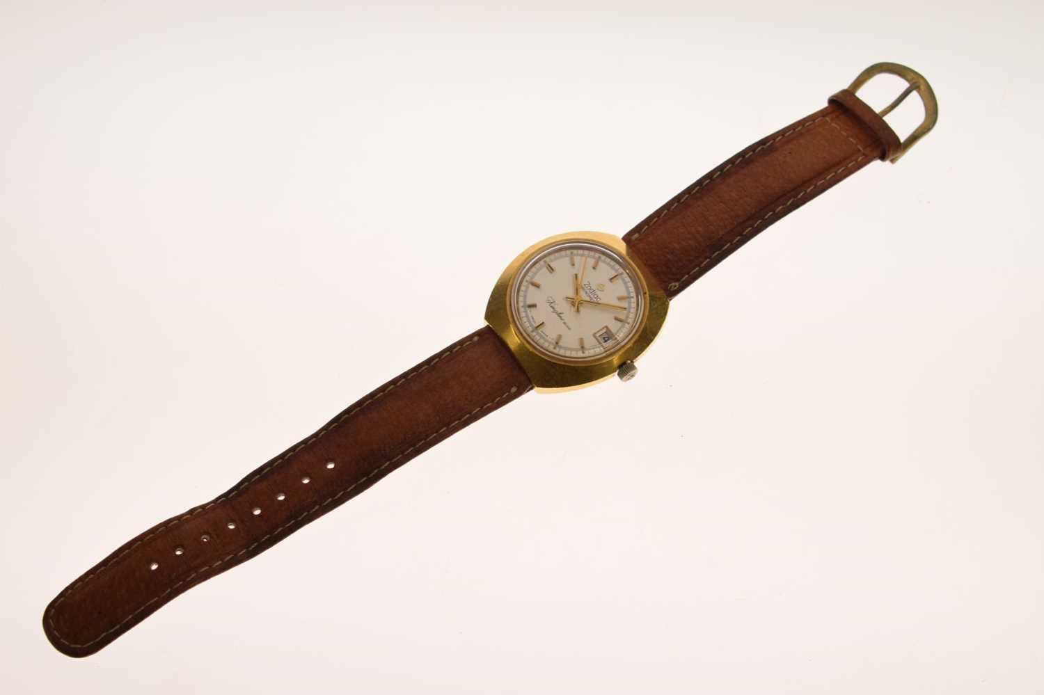 Zodiac - Gentleman's 'Kingline' Chronometer gold-plated cased wristwatch - Image 2 of 6