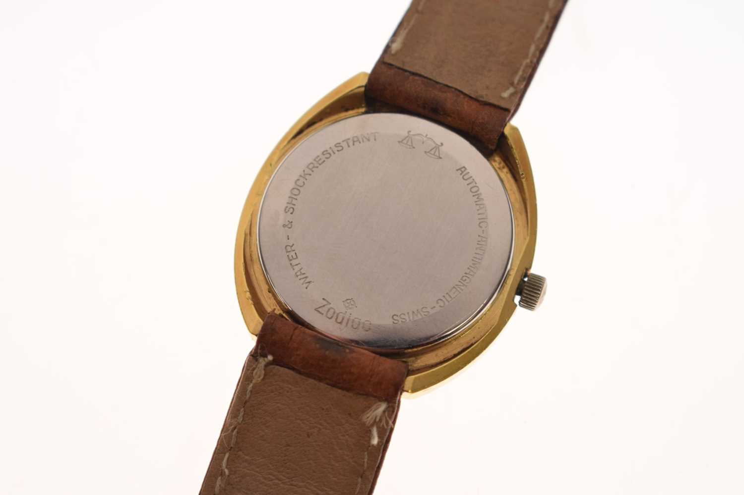 Zodiac - Gentleman's 'Kingline' Chronometer gold-plated cased wristwatch - Image 6 of 6