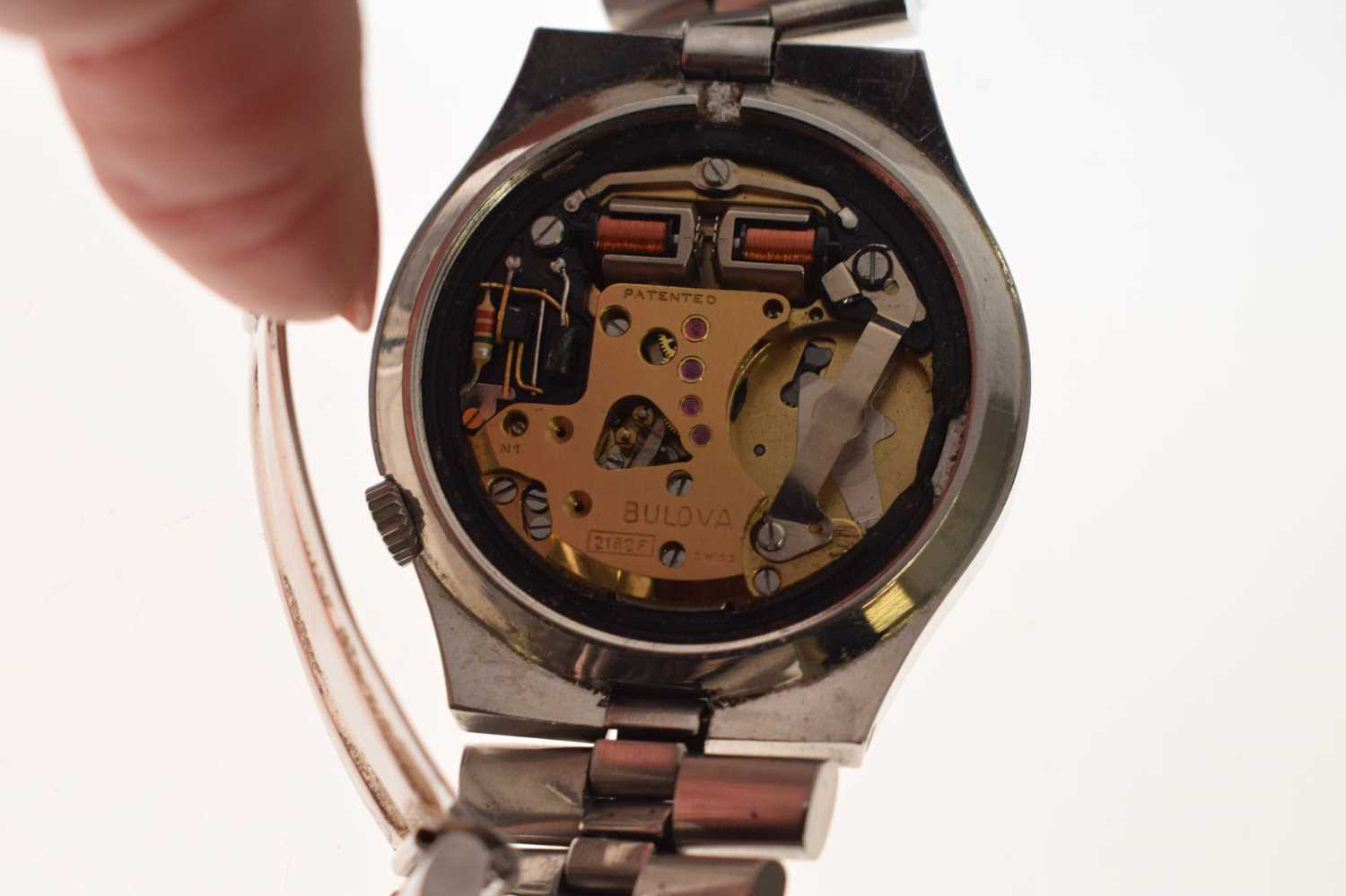 Bulova Accutron - Gentleman's 1970s stainless steel bracelet watch - Image 7 of 9