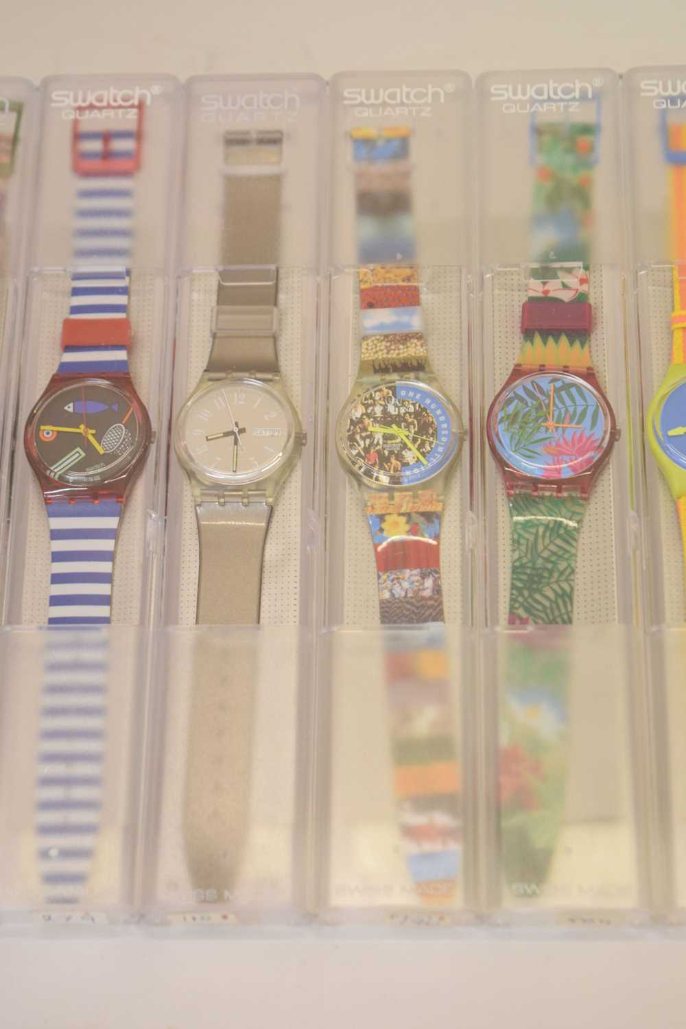 Swatch - Group of eleven quartz wristwatches - Image 3 of 6