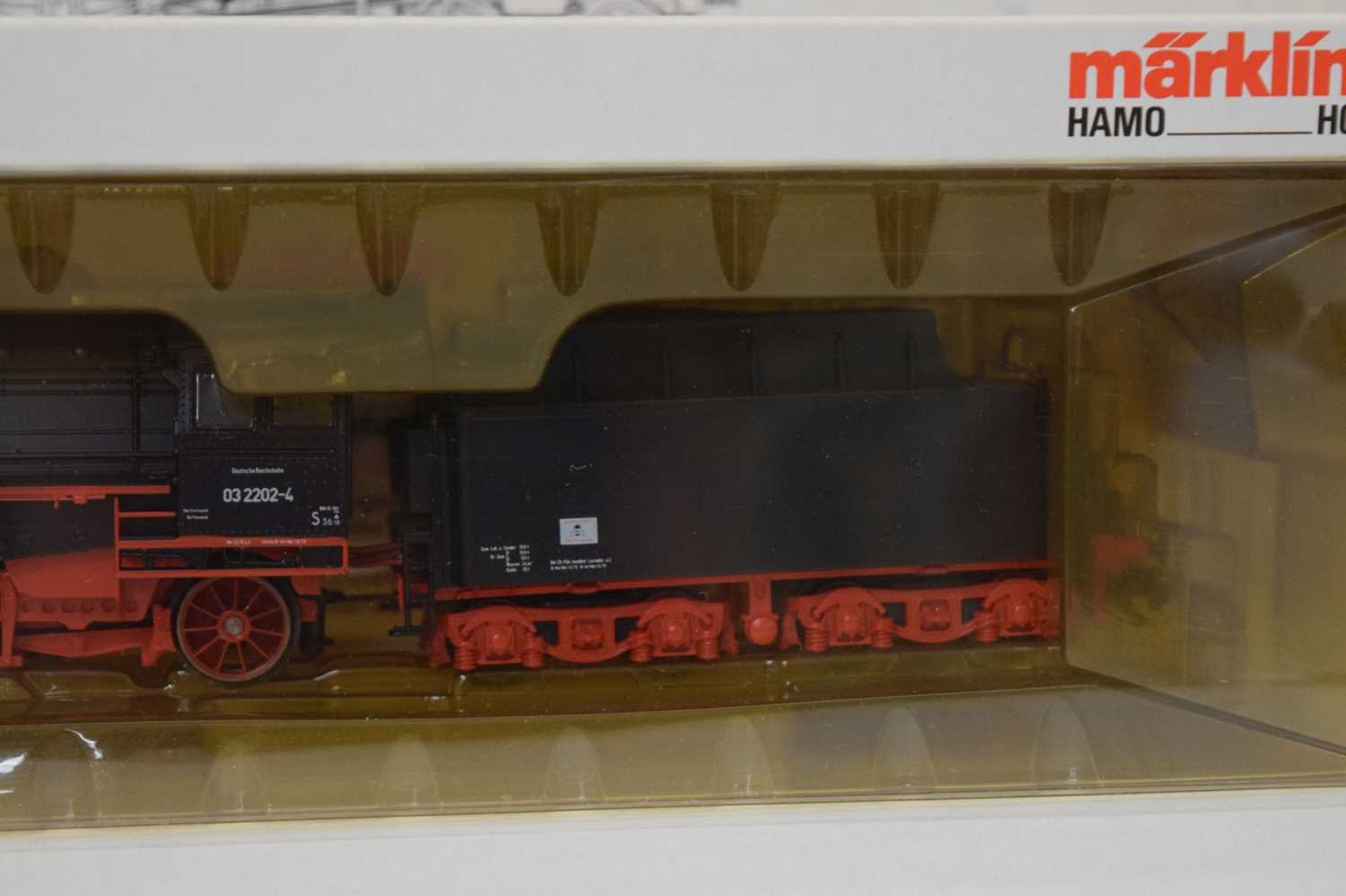 Märklin - Boxed H0/00 gauge BR 03 railway trainset locomotive and tender - Image 4 of 7