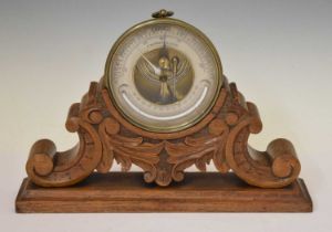 Edwardian aneroid barometer