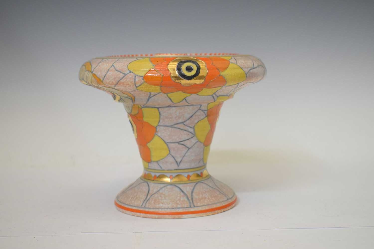 Charlotte Rhead 'Rhodian' pattern flower vase - Image 7 of 10