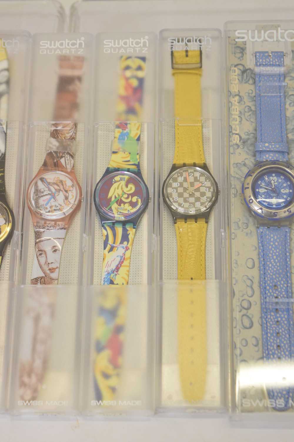 Swatch - Group of ten wristwatches - Image 4 of 5