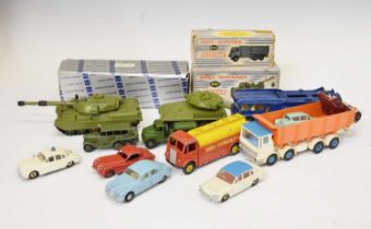 Two boxed Dinky Supertoys and quantity of loose diecast model vehicles