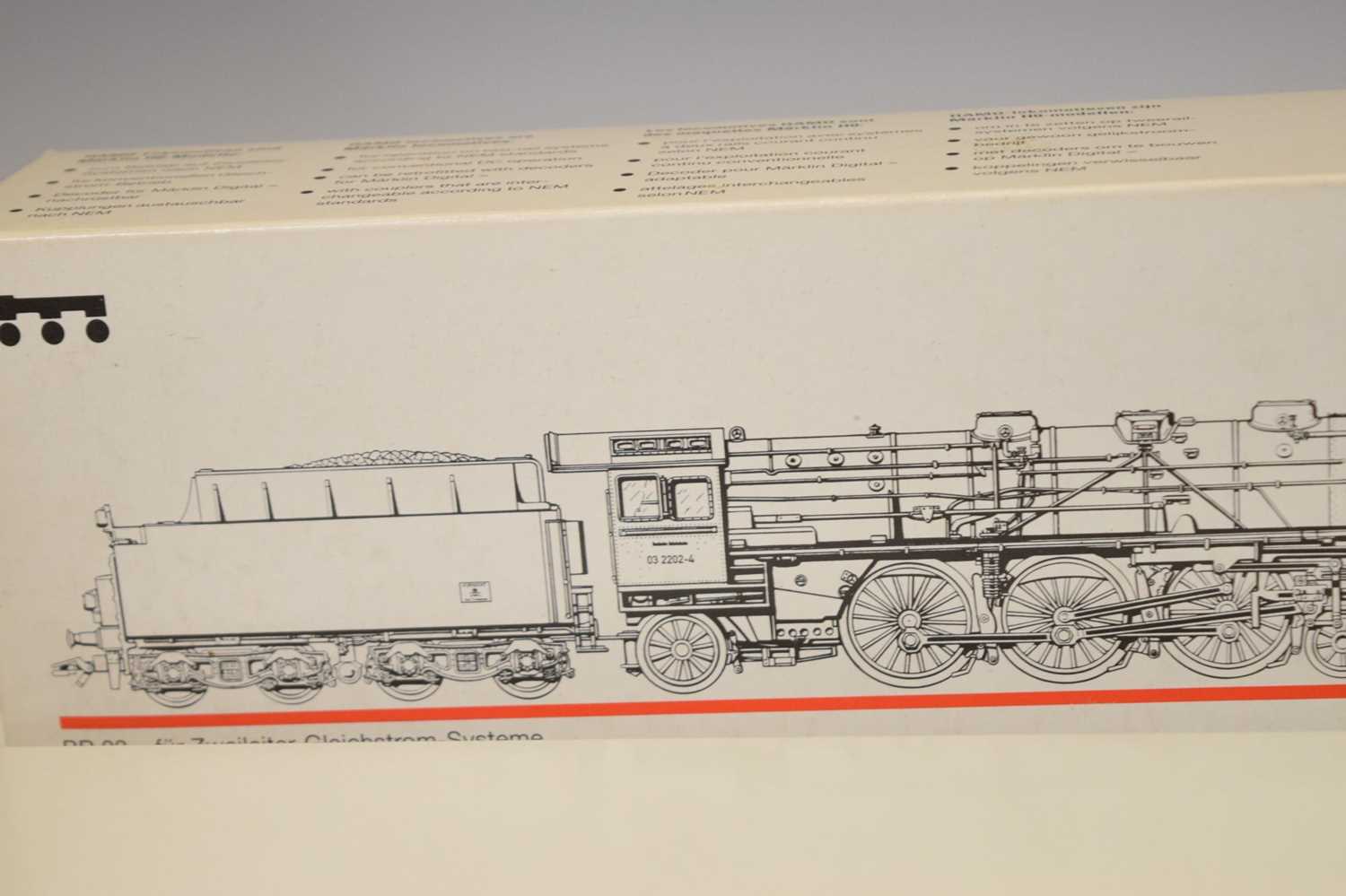 Märklin - Boxed H0/00 gauge BR 03 railway trainset locomotive and tender - Image 6 of 7