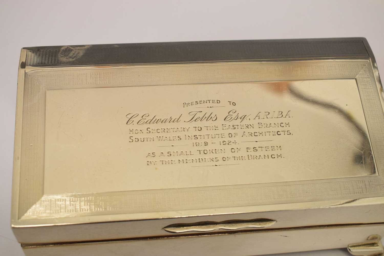 Edward VII silver tabletop box - Image 3 of 9