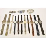 Group of fifteen fashion watches to include; Skagen, Bering, Fossil, etc