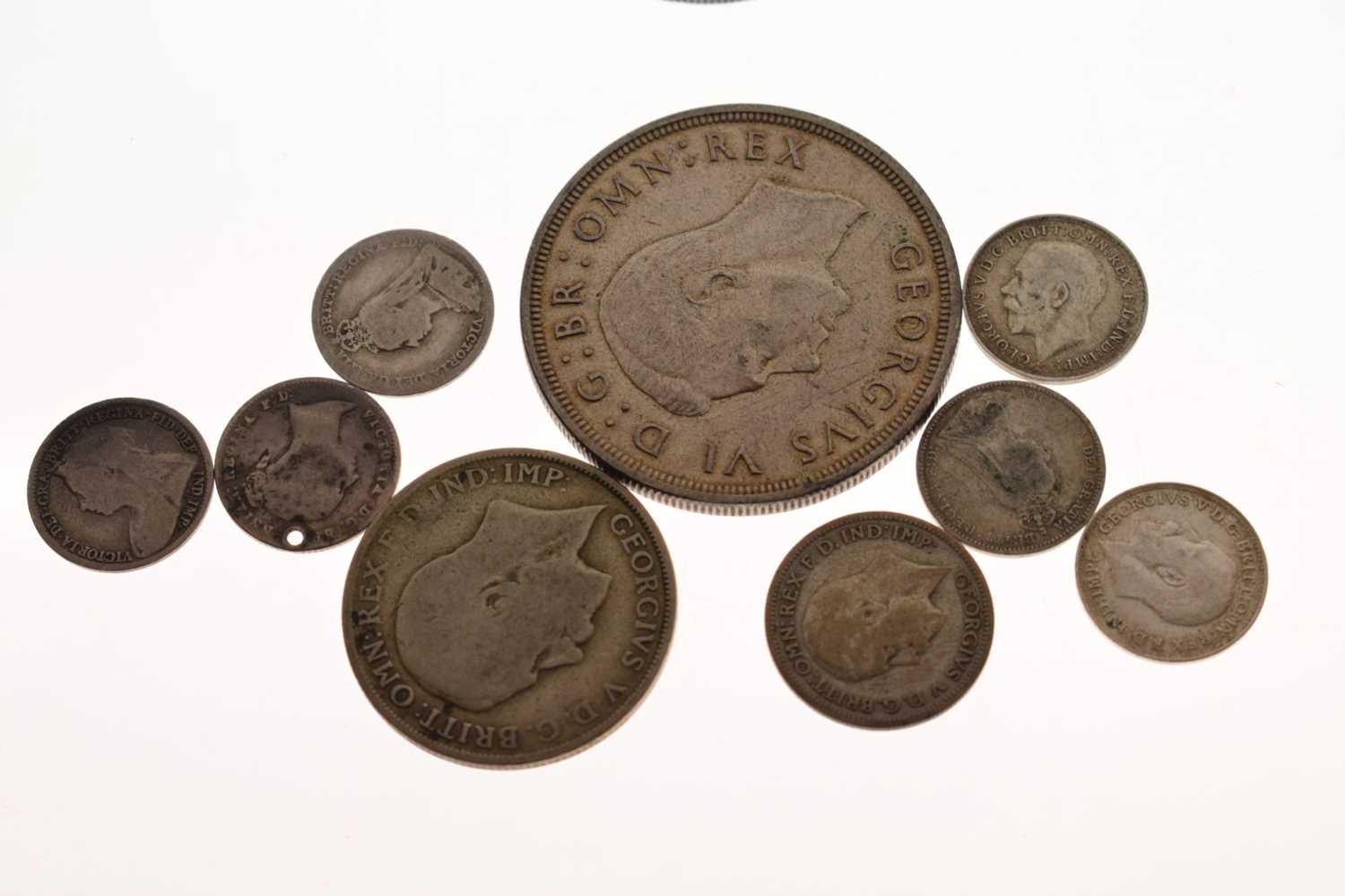 Quantity of GB silver coinage - Image 7 of 8