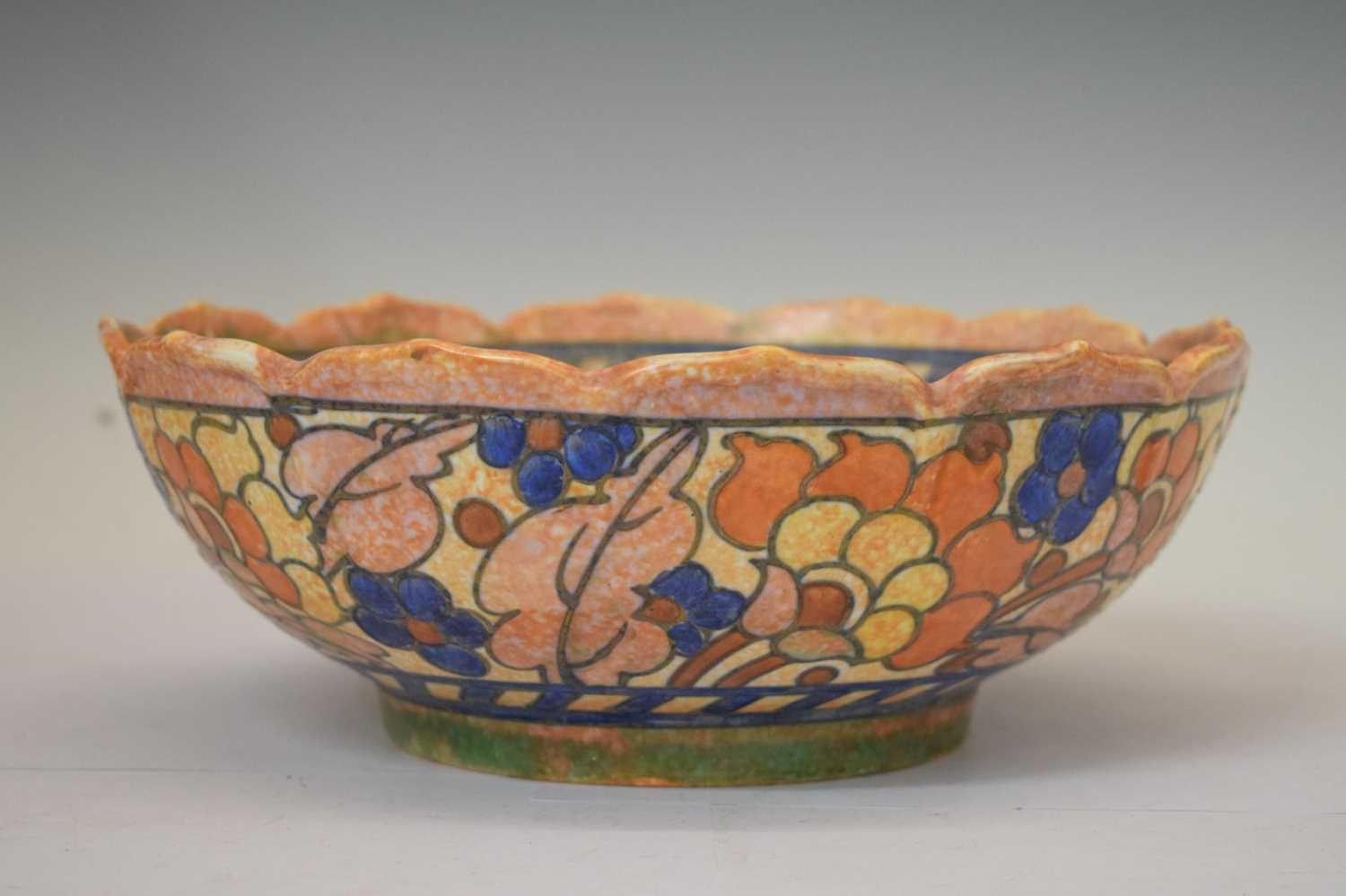 Charlotte Rhead - Two Crown Ducal floral decorated bowls - Image 17 of 19