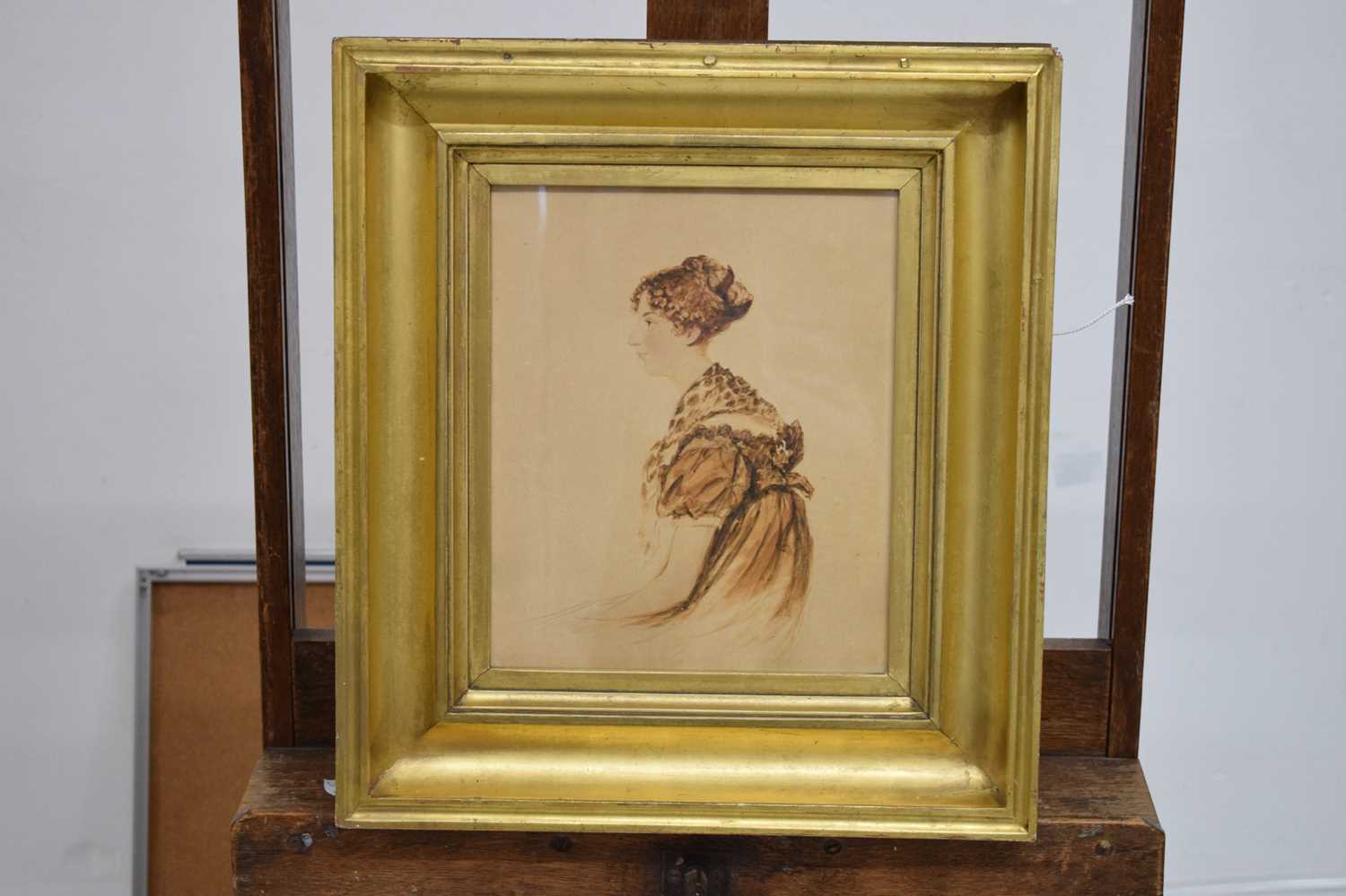 Early 19th century watercolour portrait of Maria Isabella Boyes - Image 4 of 6