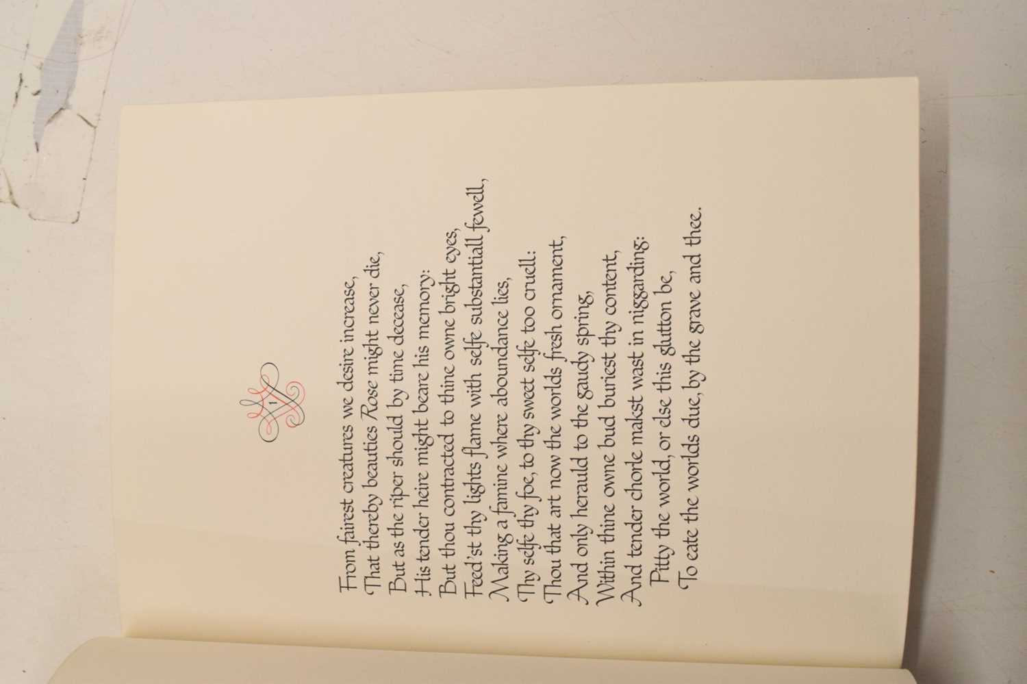 'The Sonnets of William Shakespeare' 1974 - Limited edition signed by Dame Peggy Ashcroft - Image 9 of 9