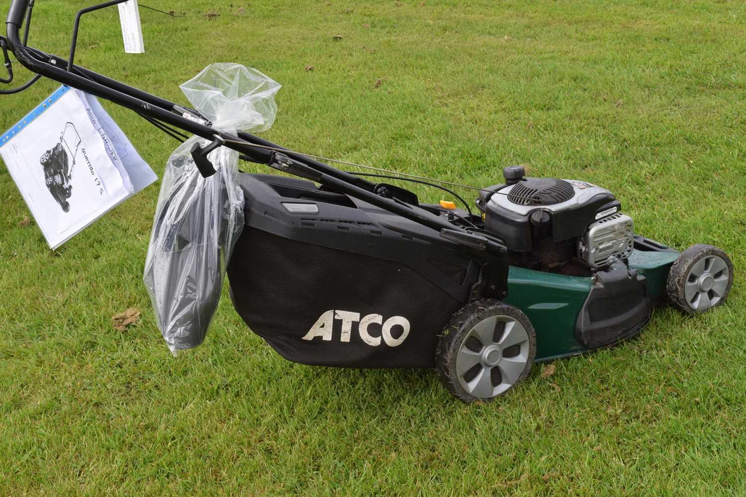 Atco Quattro 195 petrol lawn mower - Image 6 of 7